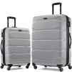 Samsonite Omni Hardside Expandable Luggage with Spinner Wheels, Silver, 2PC (24/28)