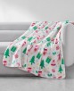 Birch Trail Holiday Printed Fleece Throw, 50" x 60"  (3 Colors)  for $5.99 Each