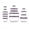 Rubbermaid 30pc Easy Find Lids Amethyst