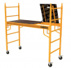 MetalTech Safeclimb Baker Style Scaffold Rolling Platform, 6 ft. W x 6.25 ft. H x 2.5 ft. D, Steel