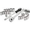 BLACK+DECKER Socket Set with Ratchet (40-Piece)