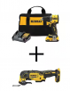 DEWALT ATOMIC 20V 1/2 in. Drill/Driver Kit and Oscillating Tool w/2Ah Battery, Charger and Bag