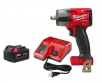 Milwaukee M18 FUEL 18V Brushless 1/2" Impact Wrench F Ring with 5.0Ah Starter Kit
