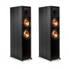 Klipsch 2 Pack Reference Premiere RP-8000F Floorstanding Speaker, Ebony