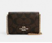 Coach Outlet - Extra 20% off Sale: Mini Wallet On A Chain $42, Marlie Top Handle Satchel $84, More