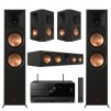 Klipsch Reference Premiere RP-8060FA II 5.0 Home Theater  (Black or Walnut) +Yamaha AVENTAGE RX-A8A