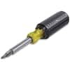 Klein Tools 11-in-1 Multi Bit Screwdriver & Nut Driver - Cushion Grip Handle