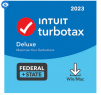 TurboTax Deluxe 2023 Federal E-file + State Download for PC/Mac, Includes $10 Credit In-Product
