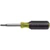 Klein Tools 5-in-1 Screwdriver/Nut Driver- Cushion Grip Handle