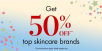Sephora: 50% off Top Skincare Brands (CLINIQUE, Sunday Riley, Peter Thomas Roth, Kiehls, More)