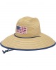 Columbia PFG Straw Lifeguard Hat (Straw/Fish Flag)
