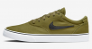 Nike SB Chron 2 Canvas Skate Shoes (Pilgrim/Pilgrim/White/Black)