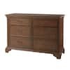 Home Depot: Home Decor Beckford Walnut Brown Finish 6 Drawer Wood Dresser $230.4, More