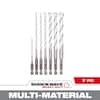 Milwaukee SHOCKWAVE Carbide Multi-Material Drill Bit Set (7-Piece)