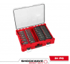 Milwaukee SHOCKWAVE Impact-Duty 1/2 in. Drive Metric and SAE Deep Well Impact PACKOUT Socket Set (31-Piece)