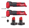 Milwaukee M12 FUEL 12-Volt Lithium-Ion Cordless Oscillating Multi-Tool (2-Tool) with Two 3.0 Ah Batteries