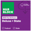 Newegg: H&R Block 2023 Deluxe + State Software - PC/Mac - Download for $19.99, More