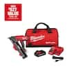 Milwaukee M18 FUEL Lithium-Ion Brushless Cordless Gen II 15-Gauge Angled Finish Nailer w/ 3.0Ah Battery and Charger