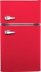 Insignia - Retro 3.1 cu. ft. Mini Fridge with Top Freezer (Red or Mint)