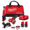 Milwaukee M12 FUEL Cordless 3/8" Ratchet & 3" Cut Off Saw Combo Kit (2567-22HOC)