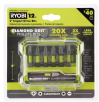 Home Depot: RYOBI 2 in. Diamond Grit Impact Drive Bits (12-Piece), More