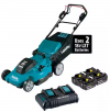Makita 18V X2 (36V) LXT Lithium-Ion Cordless 21" Self-Propelled Lawn Mower Kit w/4 5Ah Batteries