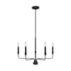 Home Depot Generation Lighting: Oliver 5-Light Chandelier $30, Exmoore 3-Light Craftsman Orb Pendant Light $41, More