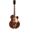 Gretsch G2410TG Streamliner Collection Hollow Body Single-Cut Electric Guitar with Bigsby, Single Barrel Stain