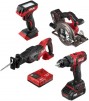 Skil - PWR CORE 20 Brushless 20V 4-Tool Kit