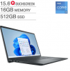 Dell Inspiron 15.6" Touchscreen Laptop - 13th Ge: Core i5-1335U, 16GB DDR4, 512GB SSD, Windows 11, Black