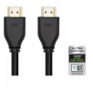 6 Feet Monoprice 8K Certified Ultra High Speed 48Gbps HDMI 2.1 Cable(Black, 8K@60Hz)