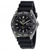 Seiko 5 Automatic or Sports Automatic Black Dial Black Rubber Men