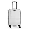 The Original Ben Sherman Hereford 22 in. White Carry on Hardside Spinner Luggage (White or Brilliant Blue)