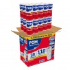 Paper Towel Rolls POM Individually Wrapped 2-Ply Paper Towels (110 sheets/roll, 30 rolls) for $0.0162/sq-ft, More
