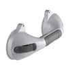 Glacier Bay 12 in. x 1-1/4 in. Suction Assist Bar with Suction Indicators in White