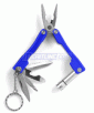 6-in-1 Multi-tool Stainless Steel Pocket Plier with Bright LED Light Batteries and Stainles