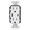 Leviton 15 Amp Decora Tamper-Resistant Duplex Outlet with Type A and C USB Charger, White (2-Pack)