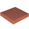 Pavestone 12 in. x 12 in. x 1.5 in. Square Concrete Step Stone: River Red or Pewter