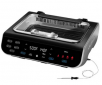 Gourmia FoodStation Smokeless Grill, Griddle, & Air Fryer with Integrated Temperature Probe