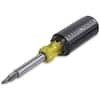 Klein Tools 11-in-1 Multi Bit Screwdriver & Nut Driver - Cushion Grip Handle