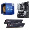 Intel Core i9-12900K, ASUS Z790-P Prime WiFi DDR5, G.Skill Ripjaws S5 32GB Kit DDR5 6000, Computer Build Bundle