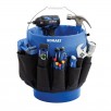 Kobalt Blue Polyester 18-in 5-Gallon Bucket Organizer