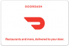 DoorDash $100 Gift Card (Email Delivery) for $90