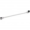 Klutch Extra-Long Spline Drive Flex Ratcheting Wrench, 11/16in. x 3/4in.