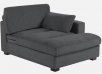 Uixe Right Armrest Upholstered Tufted Chaise Longue