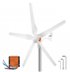 VEVOR Wind Turbine Generator 500-Watt 5 Blades Auto Adjust Windward Direction Wind Power Generator