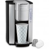 Cuisinart Single-Serve 40-Ounce Coffeemaker, Black/Stainless Steel - Refurbished