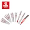 Milwaukee SAWZALL Demolition Wood & Metal Cutting Bi-Metal Reciprocating Saw Blade Set W/ WRECKER Nitrus Blade (14-Pc)