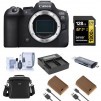 Canon EOS R6 Mark II Mirrorless Camera, Bundle with 2x LP-E6NH Battery and 128GB Memory Card