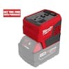 Milwaukee M18 18-Volt Lithium-Ion 175-Watt Powered Compact Inverter (Tool-Only) $66.11, LED Light + Inverter for $199